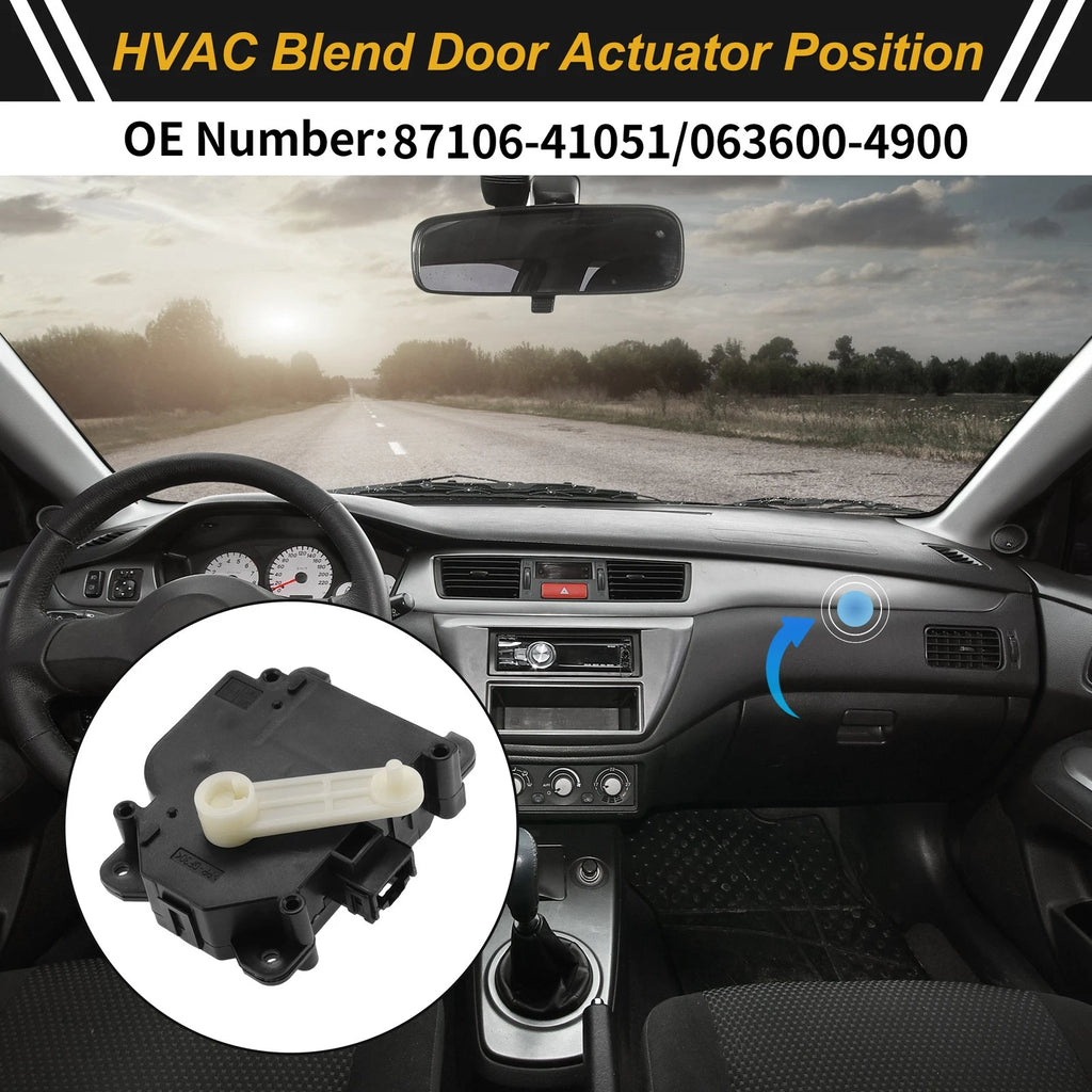 HVAC Heater Blend Door Actuator Replacement for Toyota Camry (2007–2011)