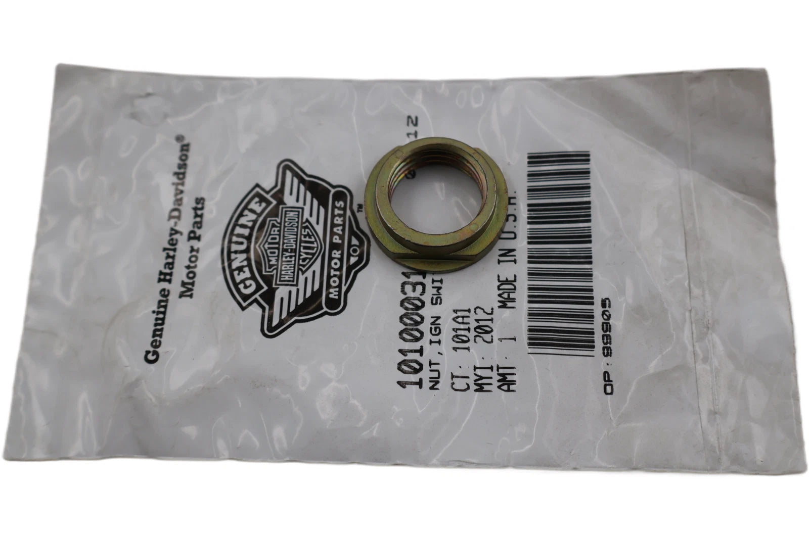 Ignition Switch Nut for Harley-Davidson (OEM 10100031)