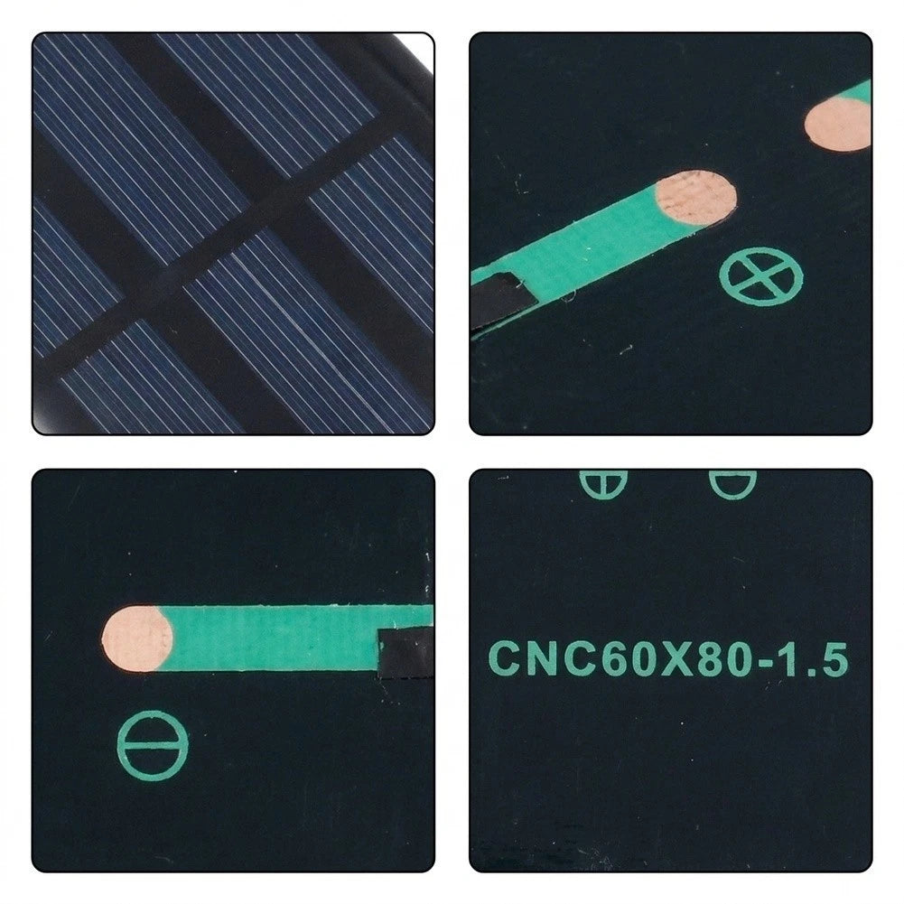 0.65W Solar Panel for Small-Scale Applications (DIY)