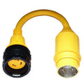 Marinco 121A Pigtail Adapter for 30A Locking to 50A Locking (125V/250V)
