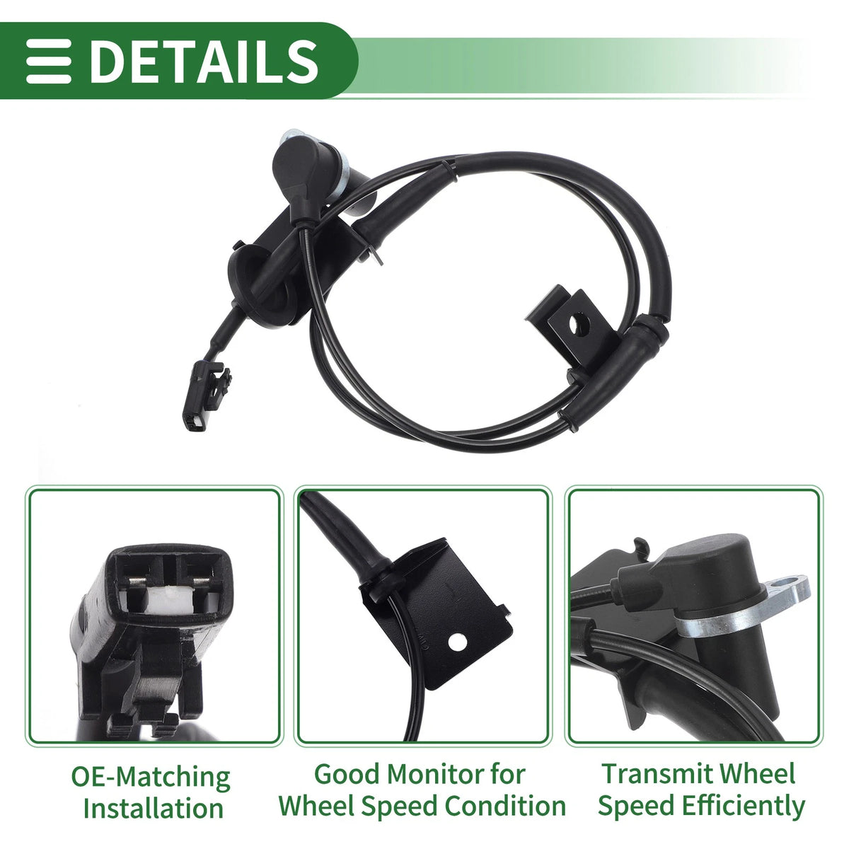 ABS Wheel Speed Sensor No. 9562026010 for Hyundai Santa Fe (2013–2018)