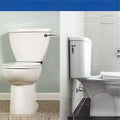Toilet Flush Valve Kit 3 Inch Adjustable for Easy Install (Universal Fit)