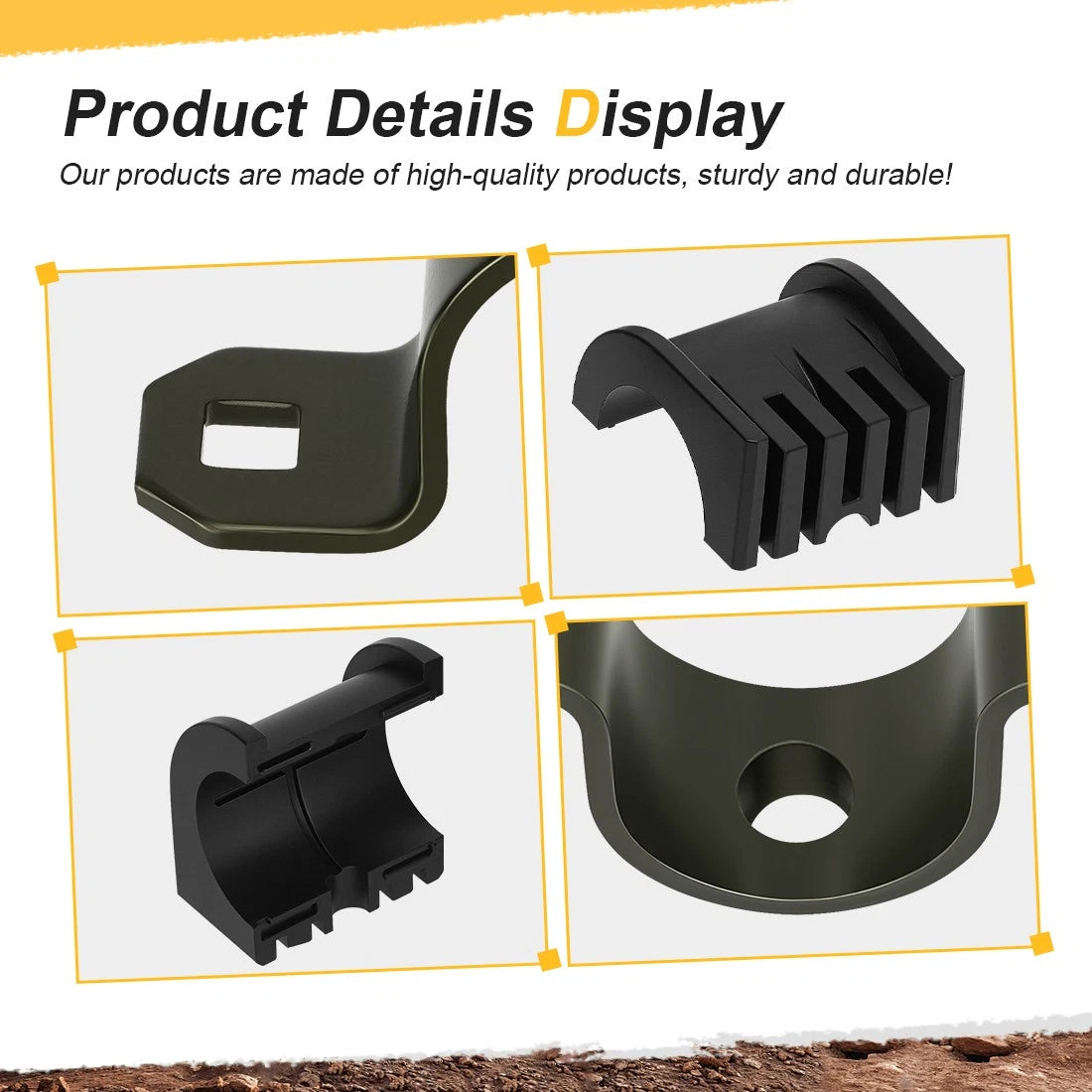 Upper Steering Bushing & Bracket for Polaris Scrambler Predator 500 Ranger 700 (2003–2014)