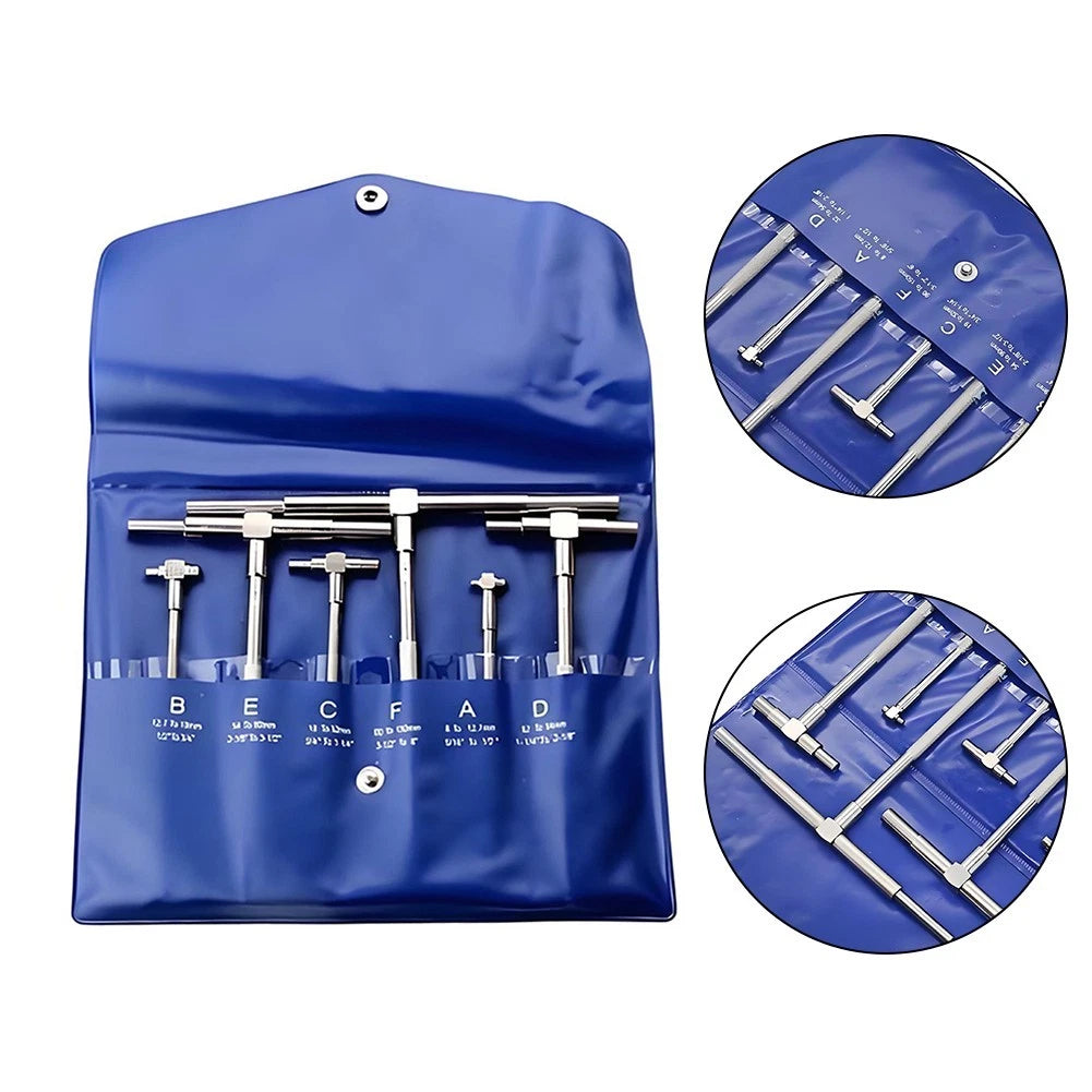 Retractable Gauge Adjustable Inner Diameter Round Head Grip for