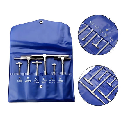 Retractable Gauge Adjustable Inner Diameter Round Head Grip for