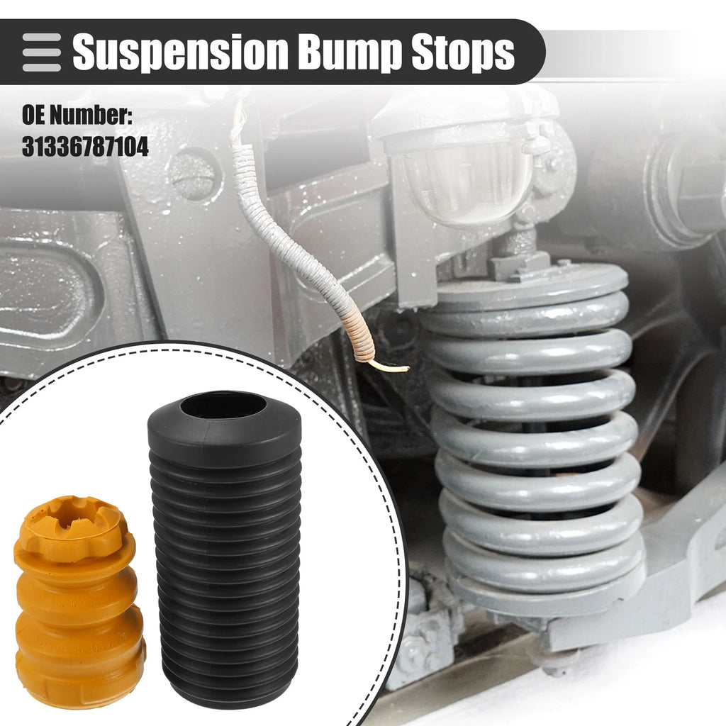 Front Suspension Bump Stop Strut Boot Kit for BMW X3 X4 (2011–2023)
