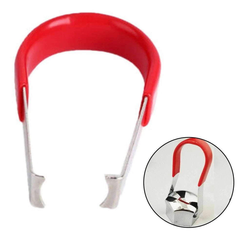 Wheel Nut Bolt Cover Remover Tool for Red Car (Extra Long)
