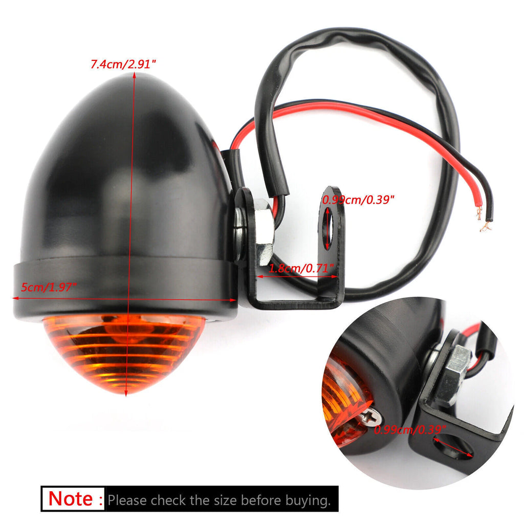 2X Mini Turn Signal Light for Universal Motorcycle (T9)