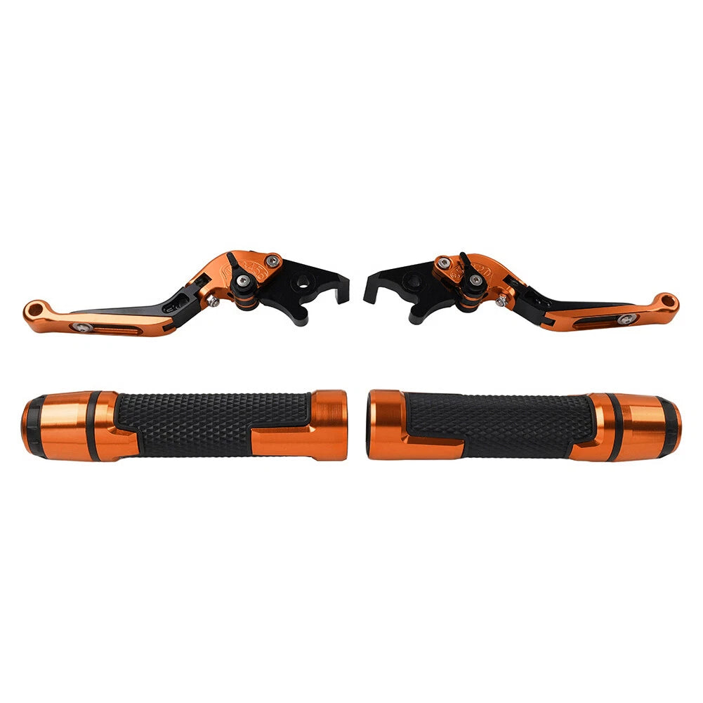 Brake Clutch Levers Handlebar Grip Set for Ducati Monster (696)