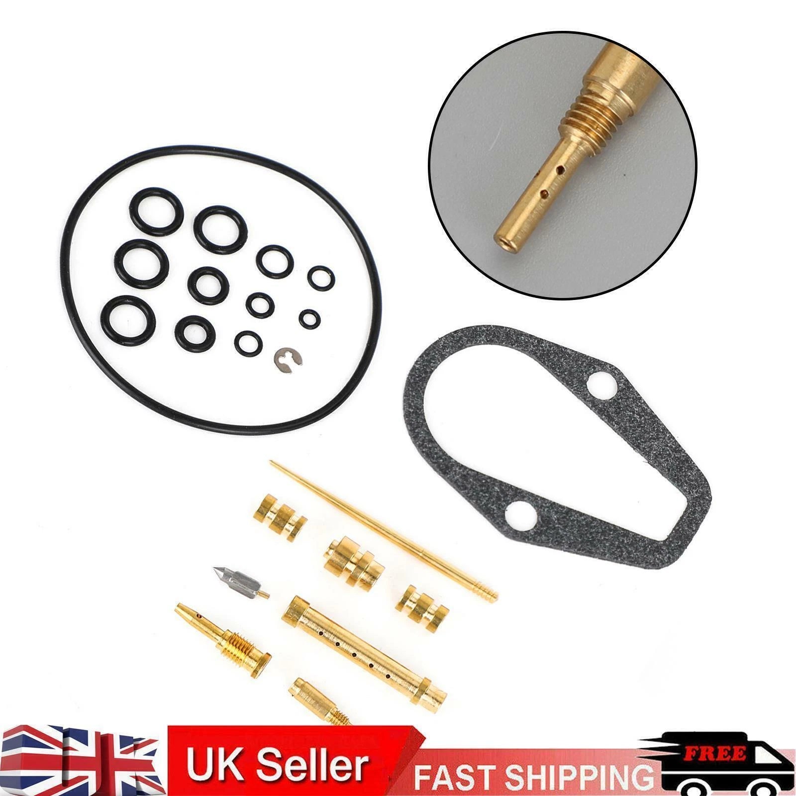 Carburetor Rebuild Kit for Honda CB500 CB500K Four (1971–1973) CB550K (1975–1976)