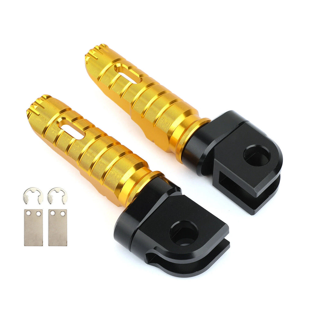 Front Footrests Foot Pegs for Kawasaki Z300 Z400 Z650 Z800 Z900 Ninja 650