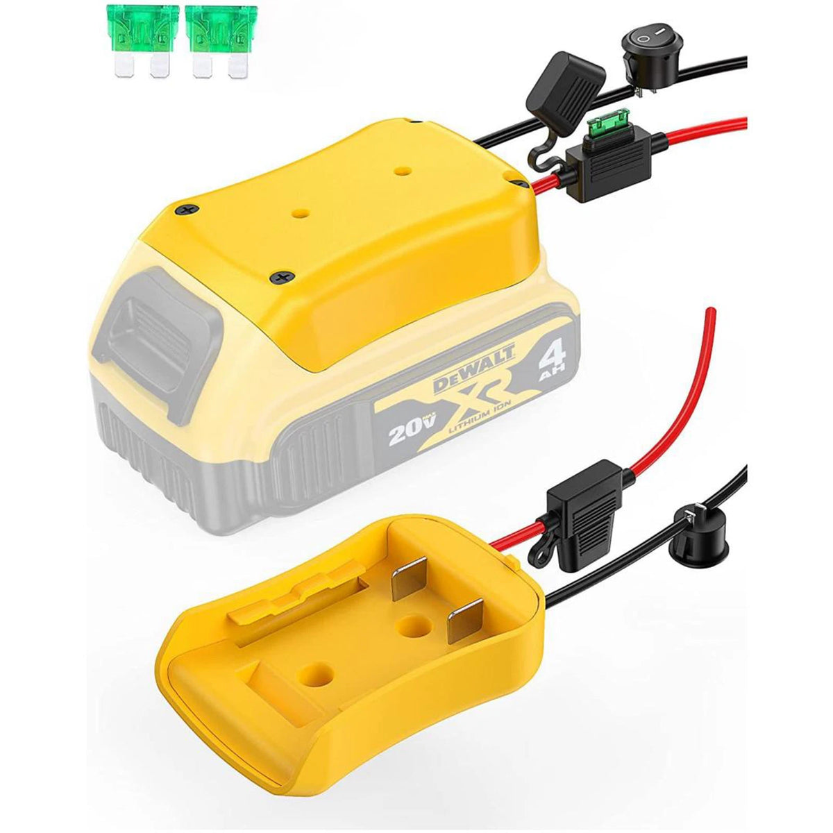 Power Wheels Battery Adapter for Power Wheels/Rc Toys/Robotics DIY