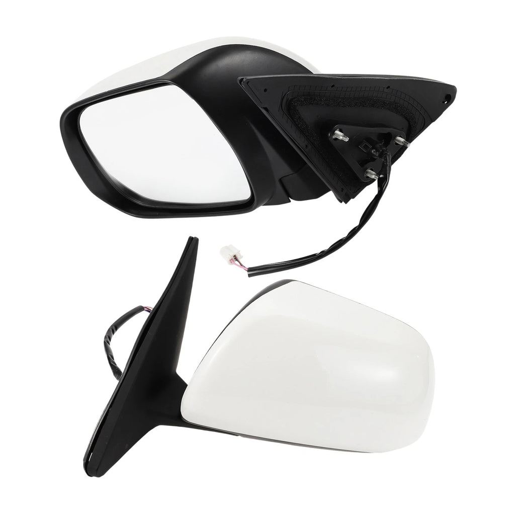 Left Side Door Mirror Replacement for Toyota Highlander Heated Mirror Glass (2014–2019)