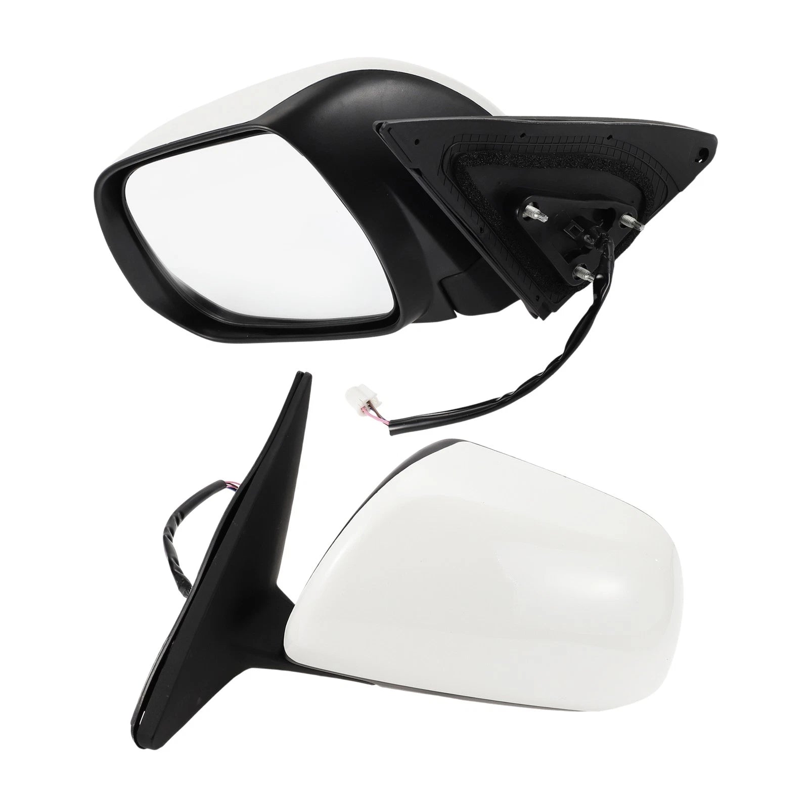 Left Side Door Mirror Replacement for Toyota Highlander Heated Mirror Glass (2014–2019)