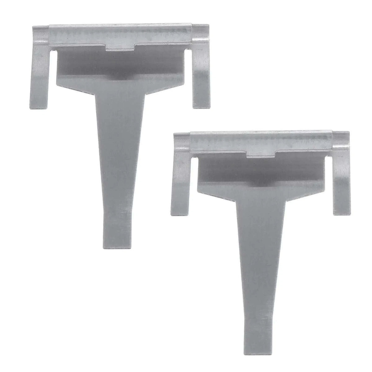2X Galvanized Refrigerator Drain Clip Evaporator Replacement
