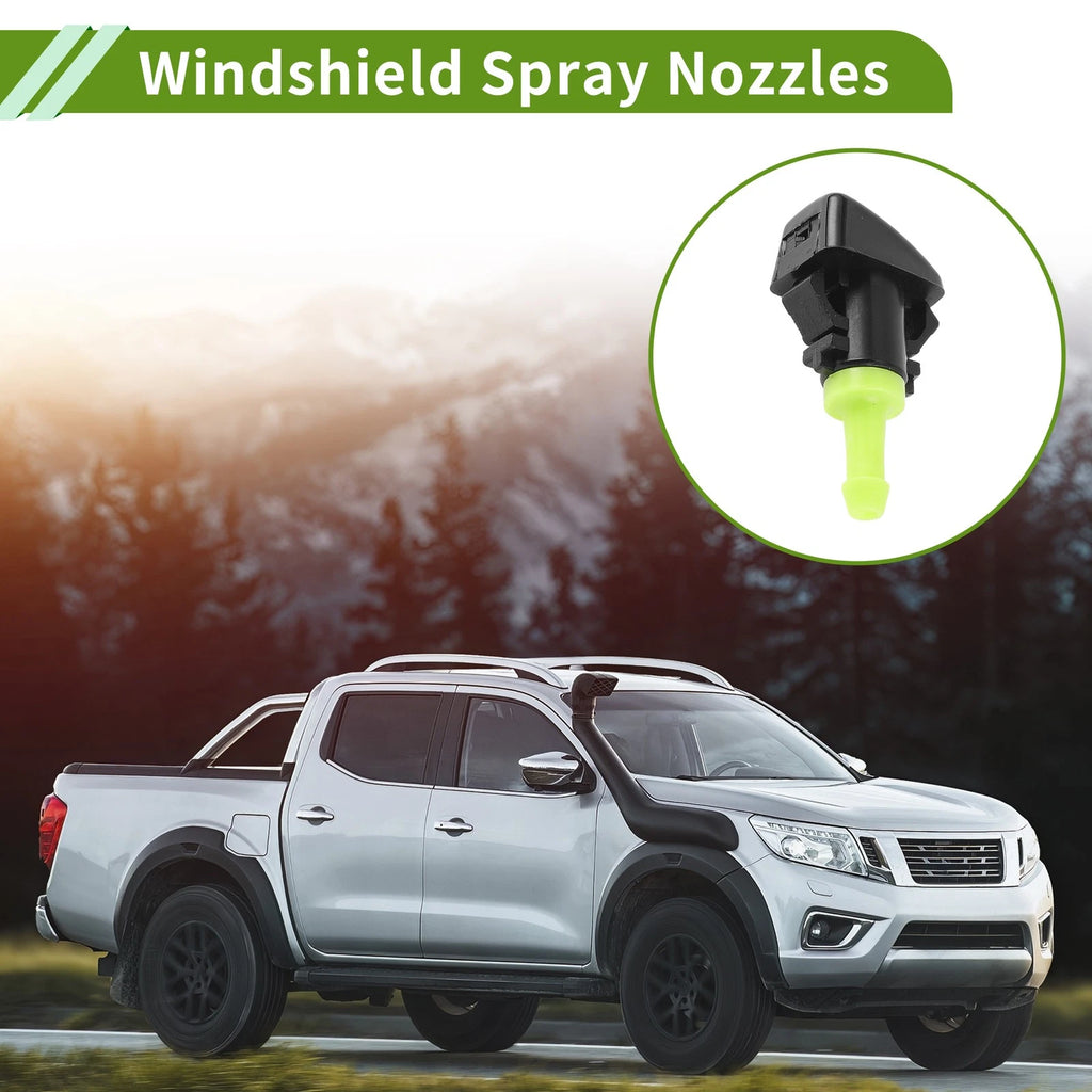 Windshield Washer Nozzle Replacement with Hose Connector for Dodge (2011–2020)