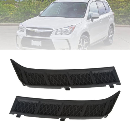 Set of 2 Front Bumper Lower Grille Covers for Subaru Forester (2013–2018)