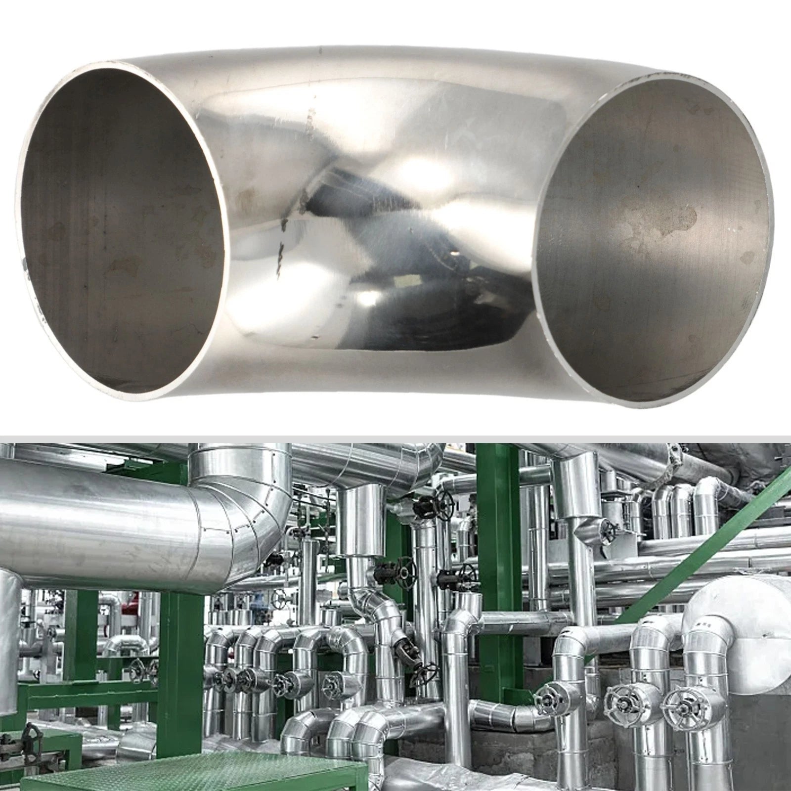 1.5D Bending Radius Elbow Fittings for Industrial Pipe