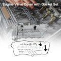 Front Engine Valve Cover Replacement w Gasket for Chevrolet Malibu (2013–2022)