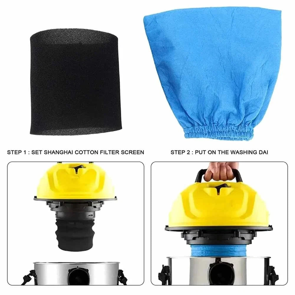 Textile Filter Bags for Karcher MV1 NT (2010–2023)