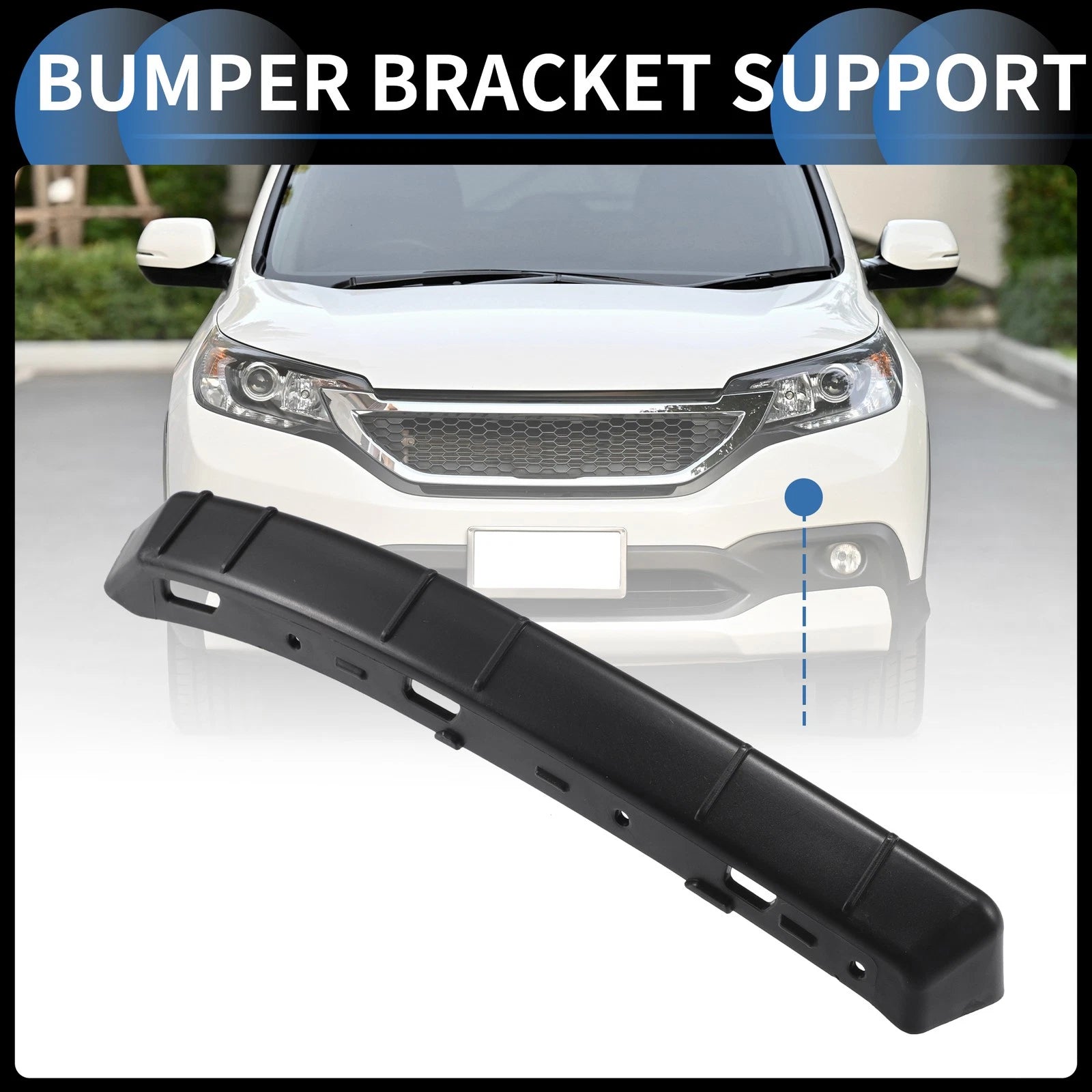 Left Front Bumper Retainer Bracket Replacement for Hyundai Venue (2020–2023)