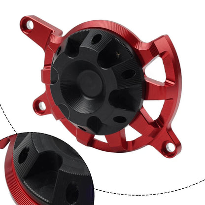 Engine Case Slider Protector Cover for Honda CB650F (2014–2018) Red