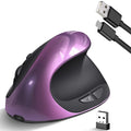 USB-Charging Wireless Ergonomic Mouse w/ 6 Button & 800/1200/1600 DPI Adjustable