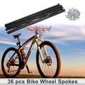 Bicycle Spokes Nipple Replacement for 13G 277mm 45 Steel Universal (Universal)