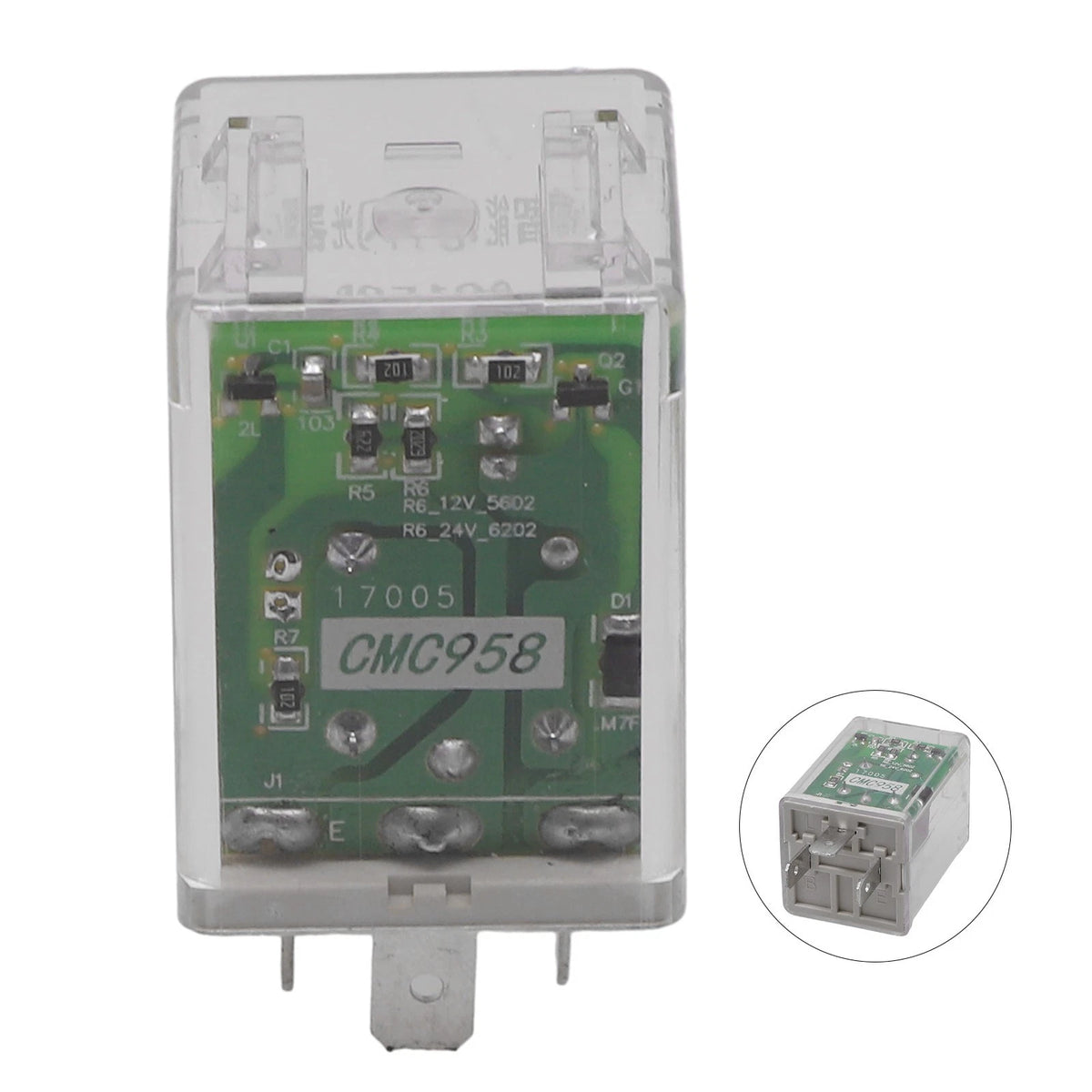 12V 3Pin LED Flasher Relay for Car Turn Signal Rate Control (180W)