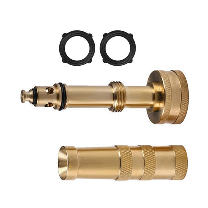 3/4" Brass Nozzle for Garden Hose Sprayer (Heavy Duty)