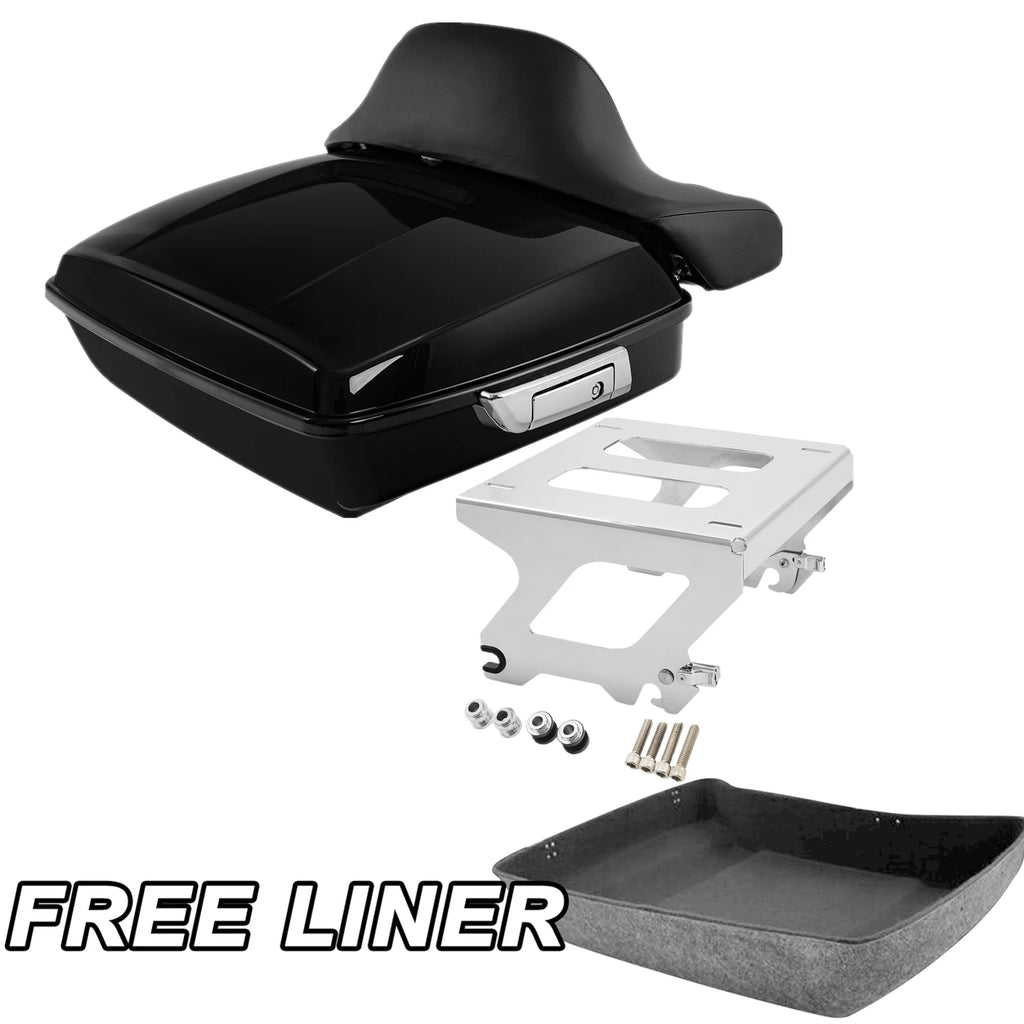 Chopped Trunk Backrest Pad for Harley Low Rider (2018–2025)