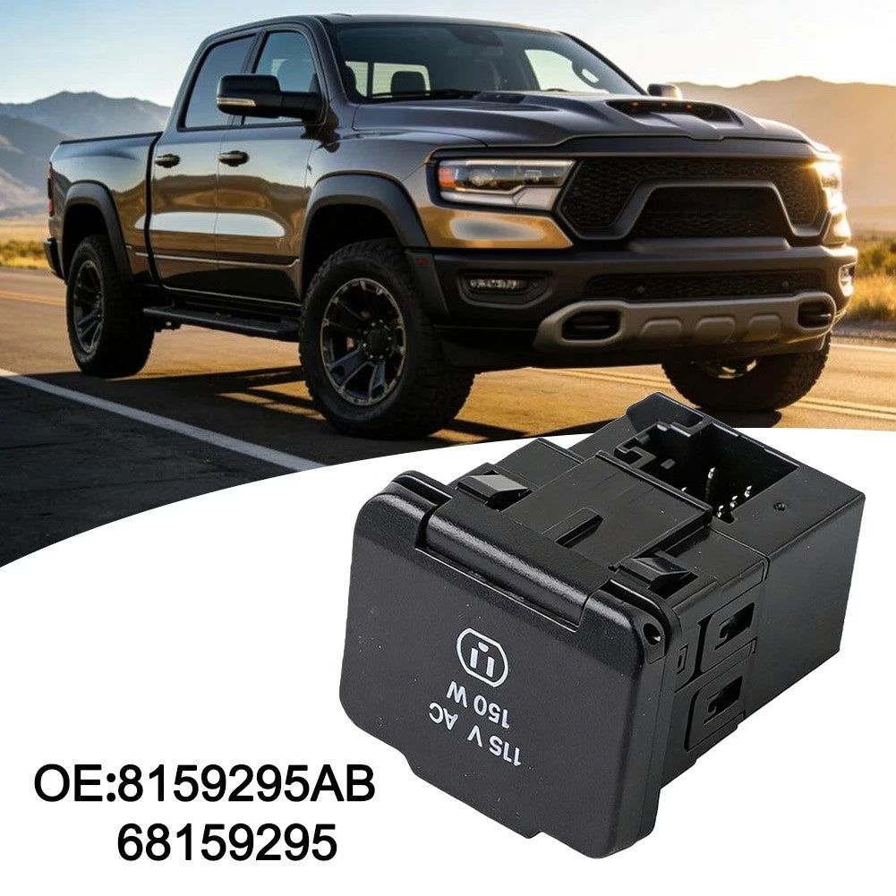 Power Socket 68159295AB for RAM 1500 2500 3500 (2013–2016)