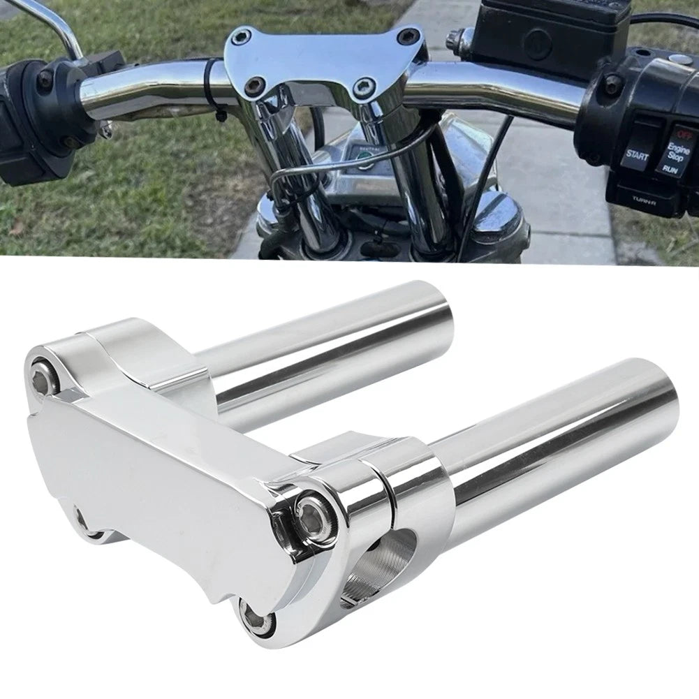 5.5" Handlebar Riser 1" Top Clamp for Harley Night Train Low Rider Softail