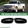 Rearview Mirror Cap Left Right Replacement for Chevrolet Silverado 1500 (2014–2018)