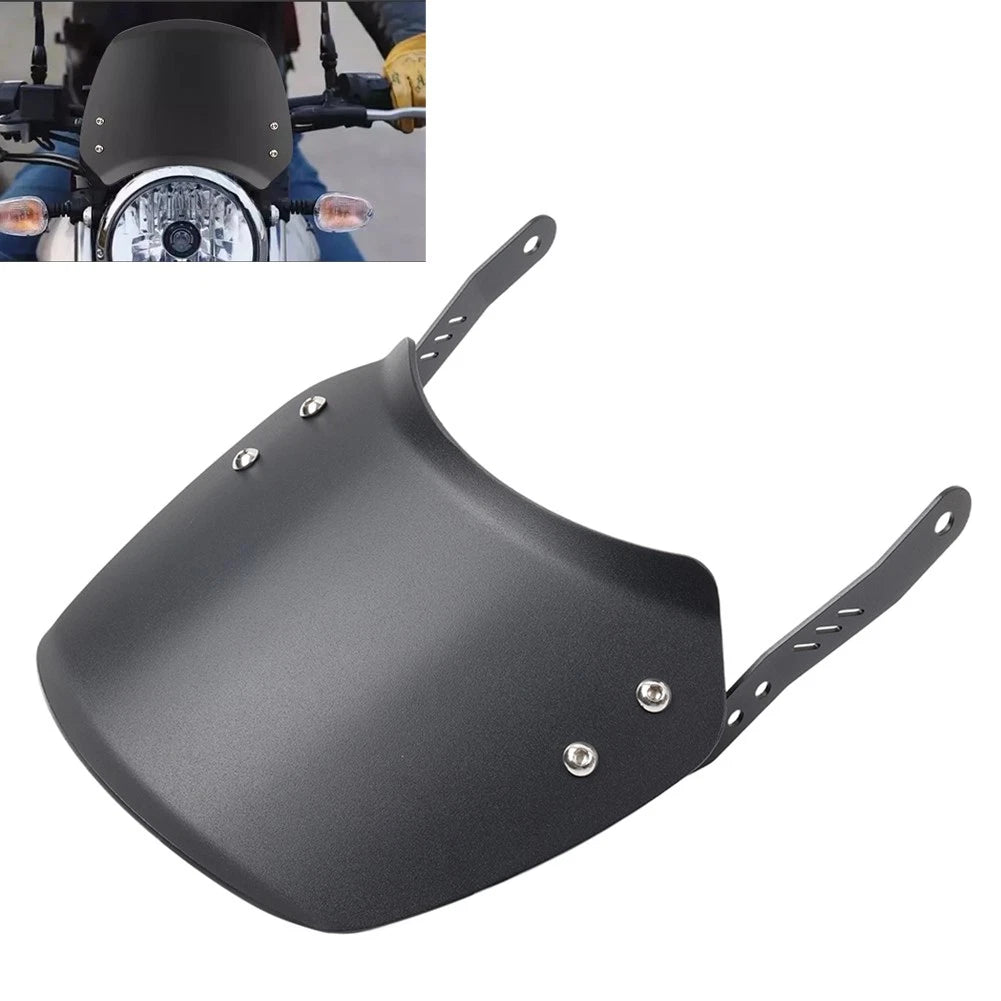 Windshield Windscreen for Kawasaki Honda Universal 6-8" Motorcycle Headlight