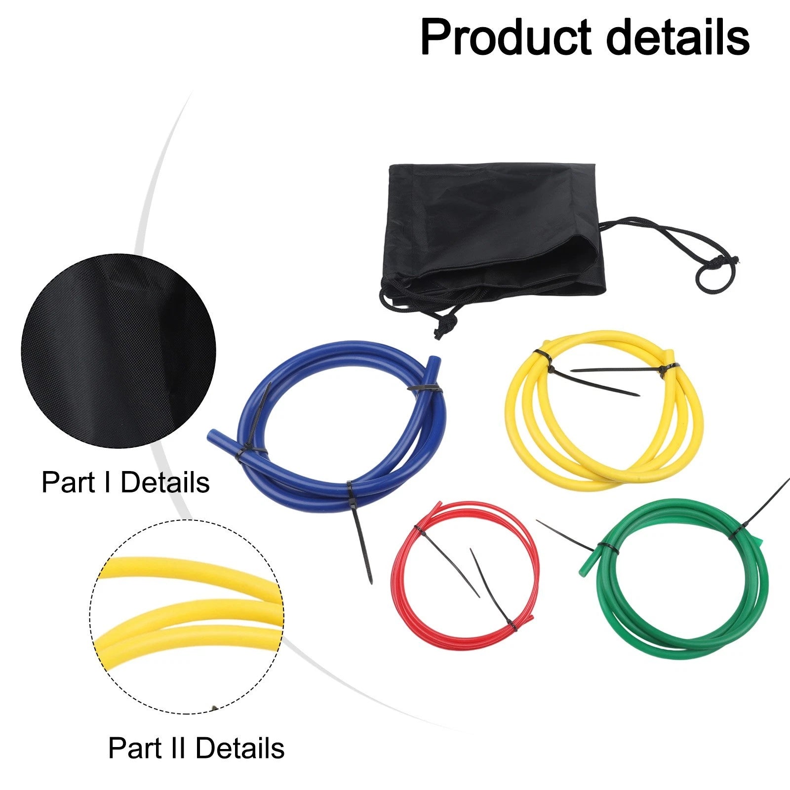 4X PE Plastic Copper Tube Bender Kit for AC Pipe Installation