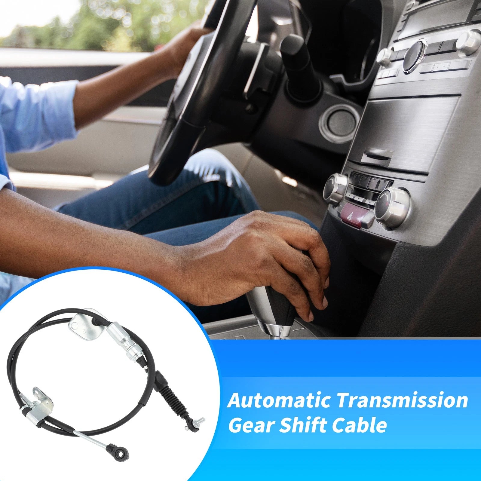 Transmission Gear Shifter Cable Replacement for Toyota Tacoma (2005–2015)