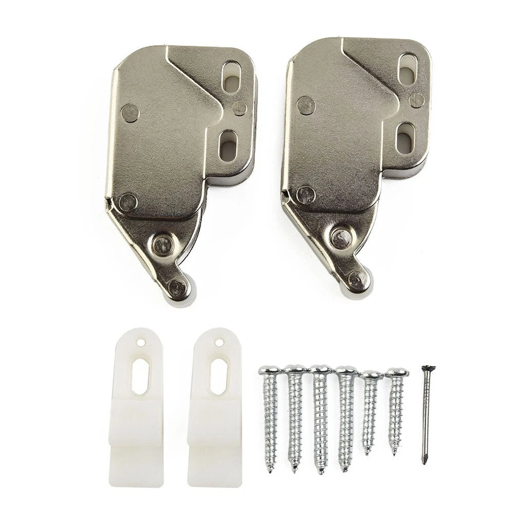 Spring Loaded Tip Catch for Caravan/Boat Cupboard/Door Cabinet Lock