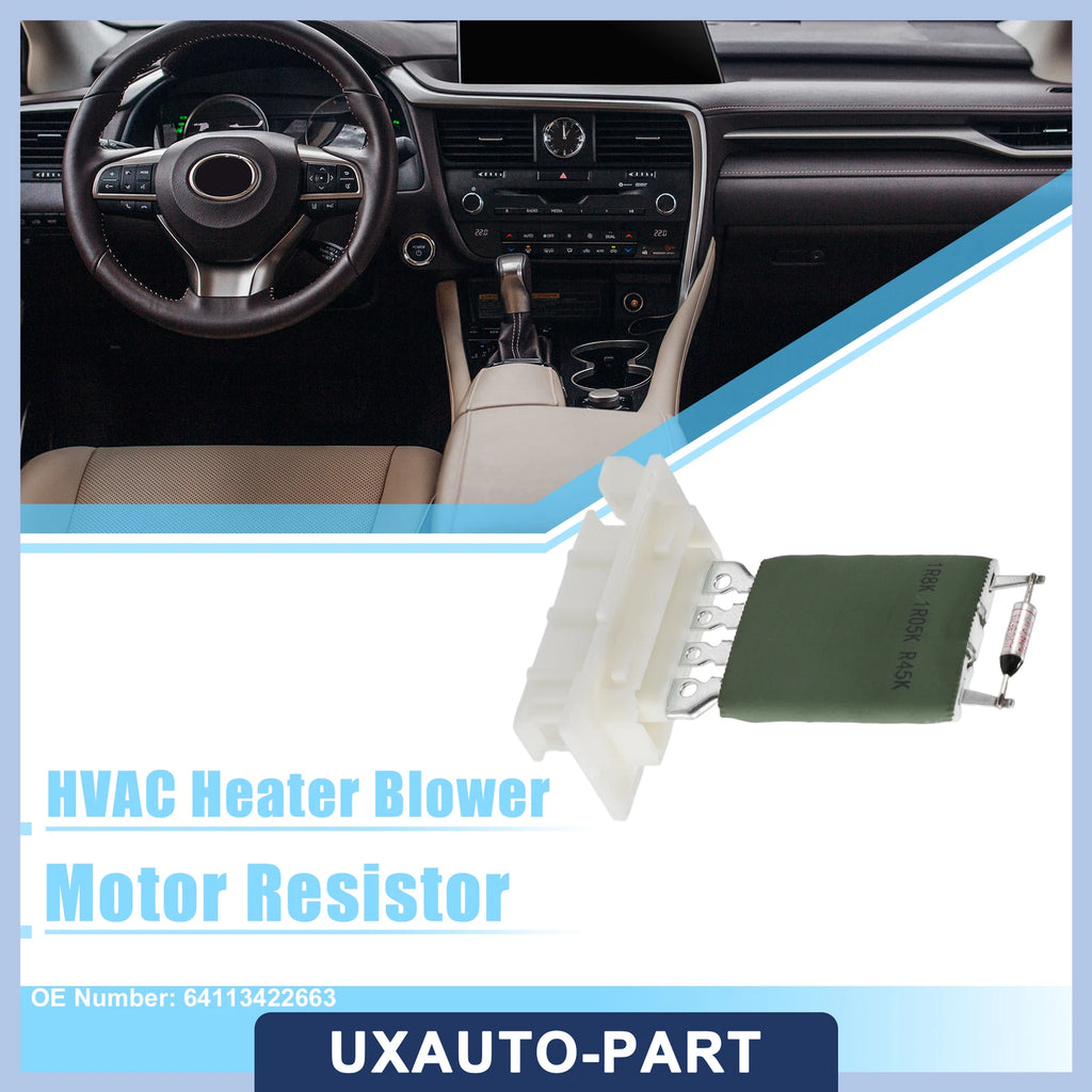 HVAC Heater Blower Motor Resistor for Mini Cooper Base (2002–2007)