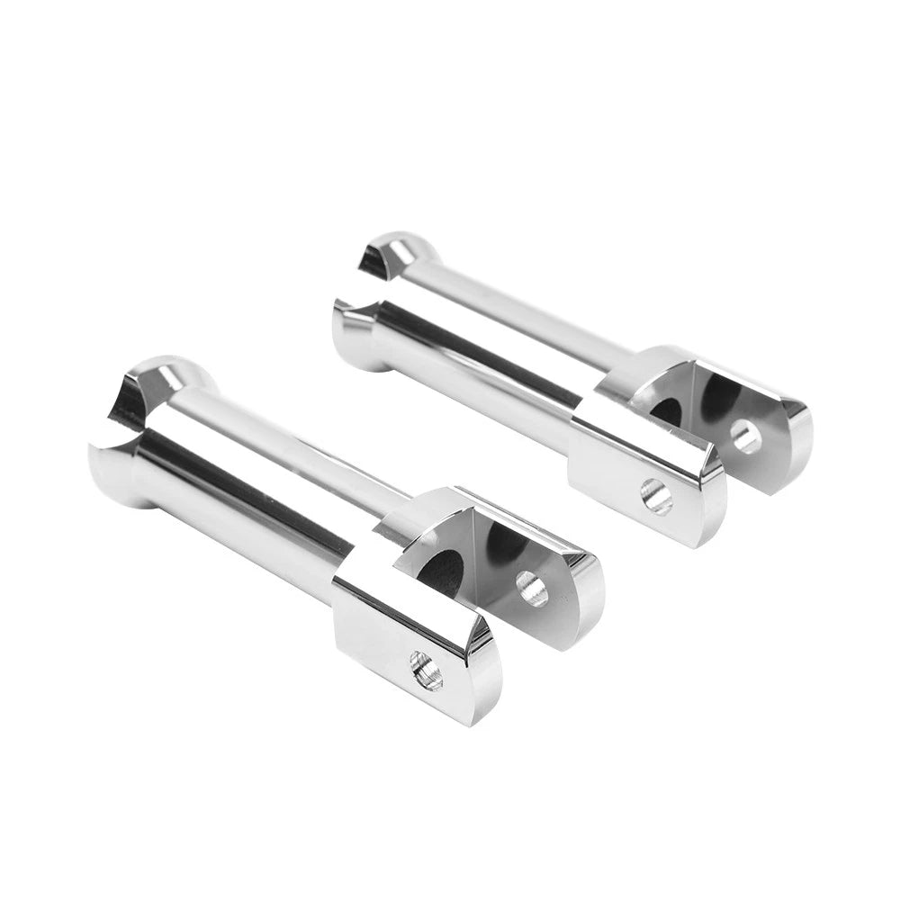 Rear Passenger Foot Peg Support Mount Kit for Harley Softail Fat Boy (2018–2023) Chrome