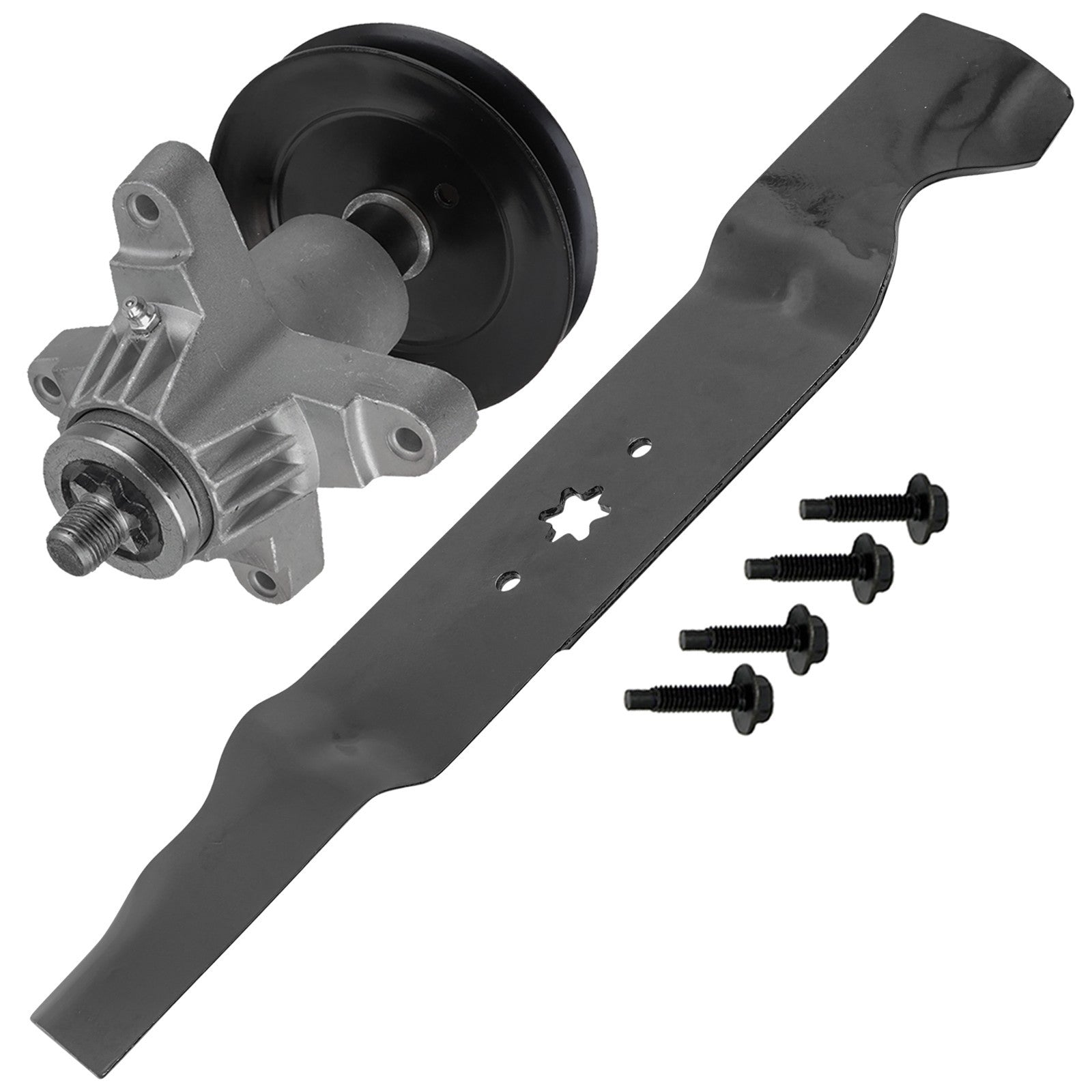 Deck Spindle and Blade Replacement for Cub Cadet RZT 54 54 inch (2000–2010)