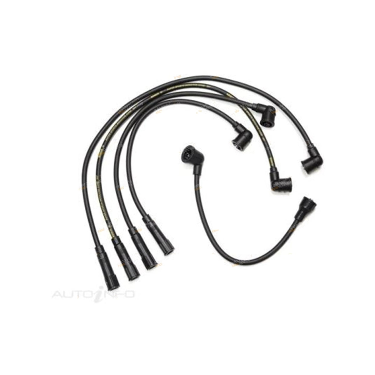Bosch Ignition Leads + Spark Plugs for Ford Festiva WA (1991–1994)