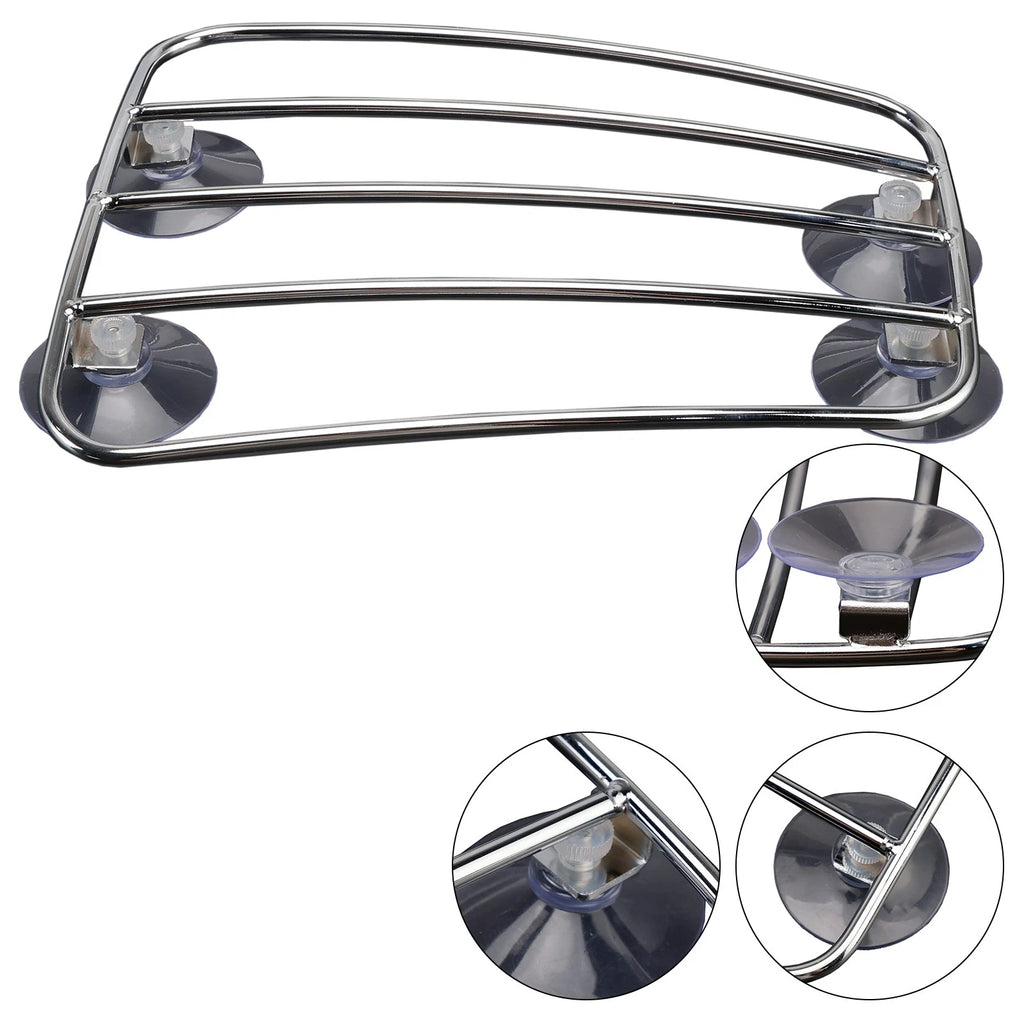 Chrome Fuel Tank Rack for Triumph Bonneville T100 T120 Thruxton Scrambler 900 (2001–2023)