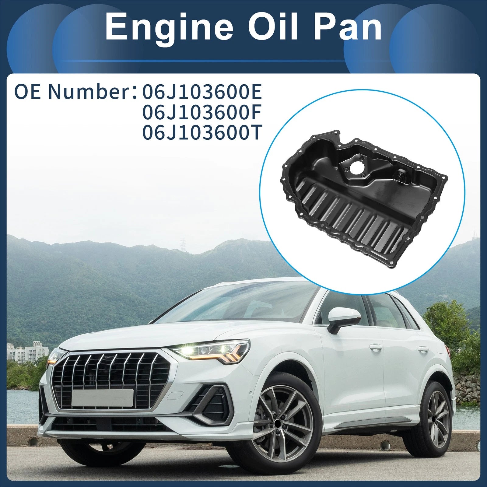 Engine Oil Pan Replacement for Audi Q3 (2015–2018)