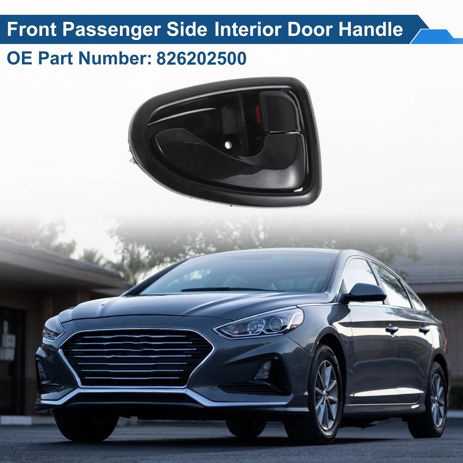 Front Driver Side Interior Door Handle Replacement for Hyundai Accent (2000–2005)