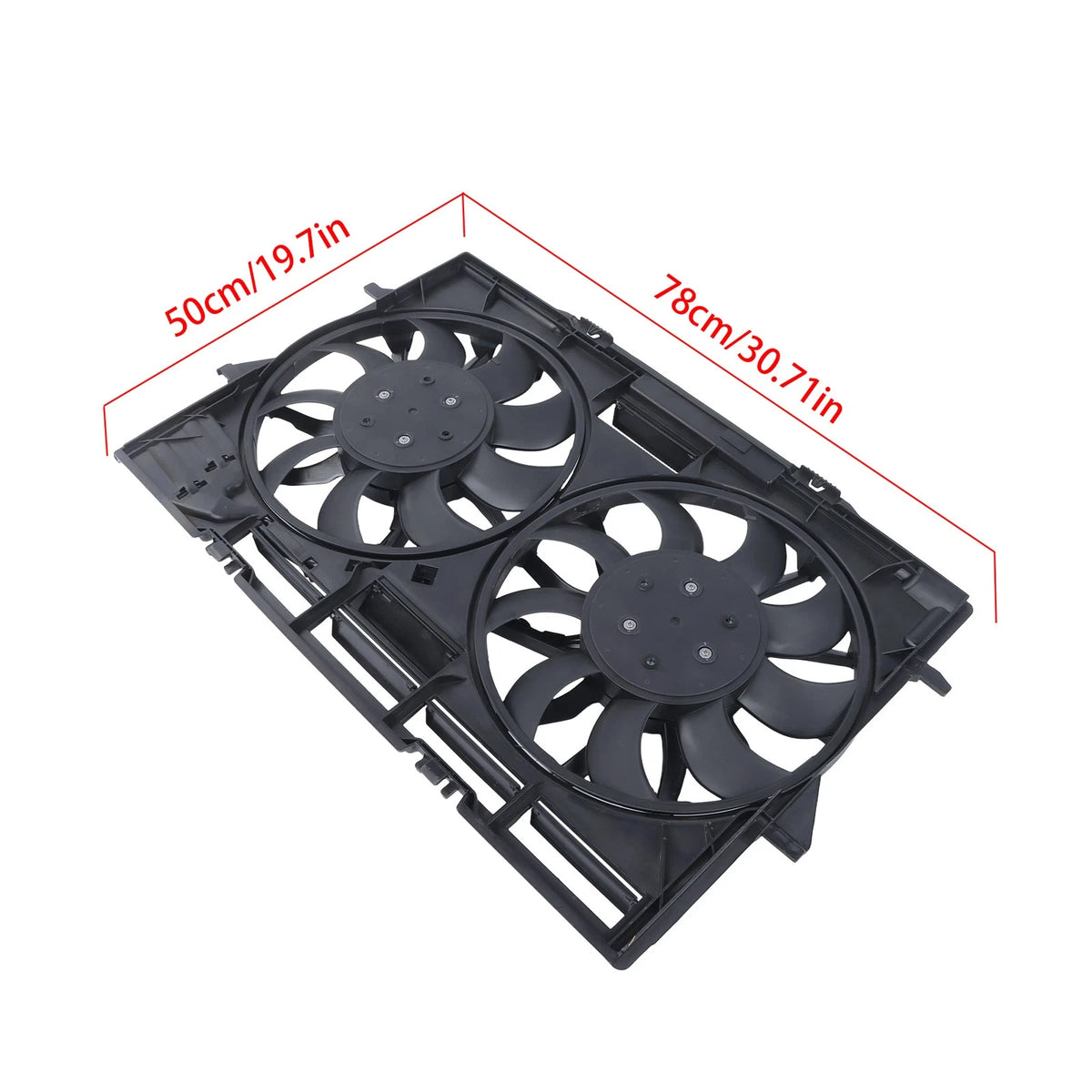 Radiator Cooling Fan Assembly for Porsche Macan (2015–2022) 95B121003