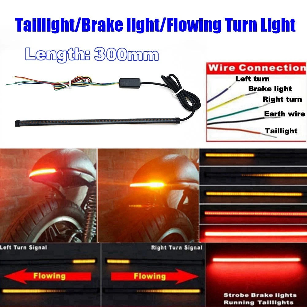 30cm LED Tail Lights for Motorcycle