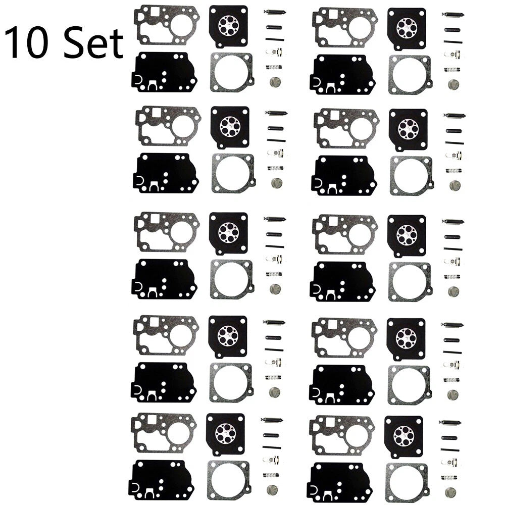 10x Carburetor Gasket Kit for Homelite Zama RB-142 (C1U-W32, C1U-W32A)