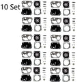 10x Carburetor Gasket Kit for Homelite Zama RB-142 (C1U-W32, C1U-W32A)