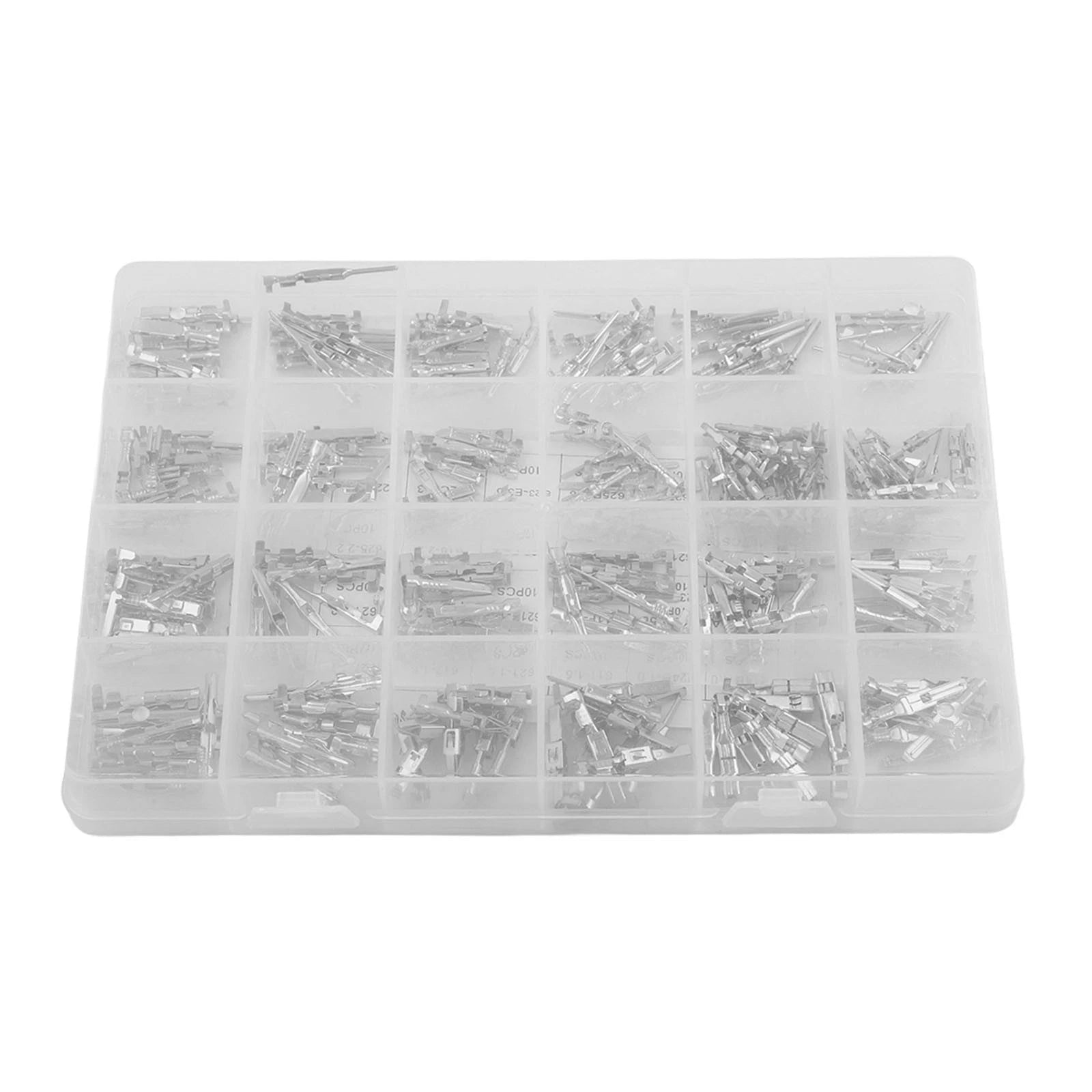 260Pcs Tinned Copper Electrical Wire Terminal Pins for Various Connectors
